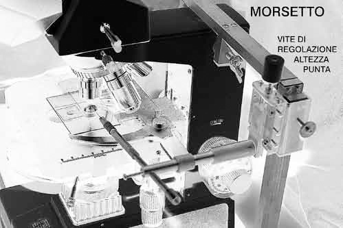 Una volta terminato l assemblaggio del nuovo strumento, è stato sufficiente centrare e mettere a fuoco la punta lavorando sempre al microscopio con l obiettivo 4.