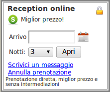 2.5. Prenotazione via Booking Engine Un potenziale cliente può essere gestito al meglio.