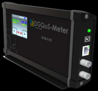 DQM120 (DVB-T/T2) Level MER BER pre and post Viterbi PER CELL ID TPS monitoring Echo