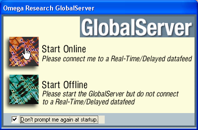 19 Figura 20: attivazione della partenza Online per il Global Server 13.