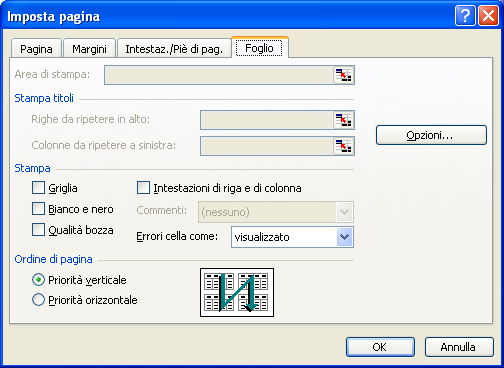 Il testo immesso in queste caselle può essere formattato scegliendo carattere, stile e dimensione da una finestra di dialogo che viene attivata premendo il pulsante marcato con la lettera A.