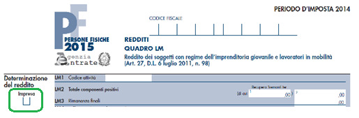 (imposta sostitutiva) Quadro CM 2008-2011 Contabilità ordinaria RN1