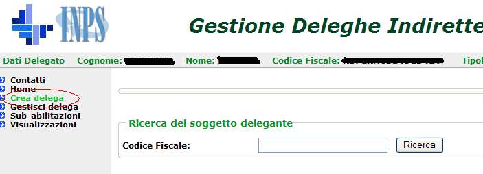 La delega compilata va stampata, validata e archiviata con la firma del cliente (diversi messaggi intervengono continuamente ricordando la responsabilità del soggetto intermediario nella gestione