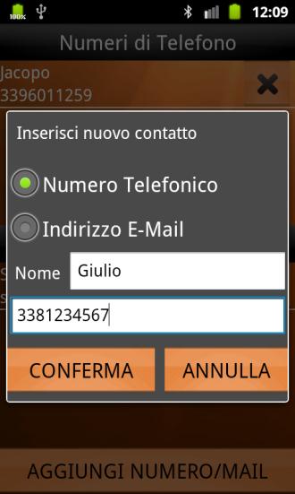 aggiungere è possibile inserire i valori relativi ad essa all interno di campi prefissati; La Sezione Tutor è invece costituita da: Una Schermata Impostazioni, suddivisa in due tab e dotata di un