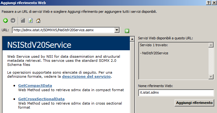 2 Creazione dell esempio d uso L esempio è stato sviluppato in.net Framework 4.