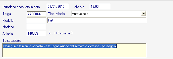 Inserimento ottimizzato per sanzioni relative agli impianti semaforici (Dati variabili) Gestione delle Sanzioni Accessorie Sospensione della patente In questa attività sono presenti le funzioni