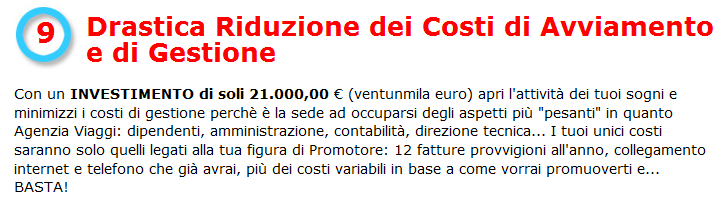 Collegandosi al sito www.topsito.it vengono richieste 25 euro più le spese di spedizione. Anche questa proposta lavorativa diffusa in internet è ingannevole. http://www.telelavoro-turismo.