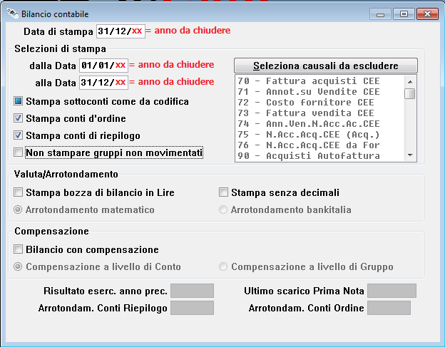 6 ATTENZIONE : NEL CASO IN CUI ALLA FINE DELLA STAMPA COMPARE IL MESSAGGIO: ** ------------------- MANCATA QUADRATURA -------------------- ** CONTATTARCI IMMEDIATAMENTE PER CAPIRNE IL MOTIVO.