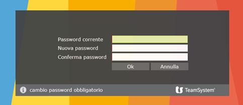 2) Se l utente appartiene a più di un azienda verrà mostrata anche la maschera di selezione dell