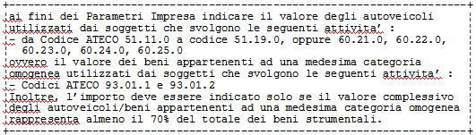 Elenco campi : Giorni competenza esercizio (ge): campi di sola display calcolati. Costo del concedente (G1): campo di sola display reperito dalla funzione GL.