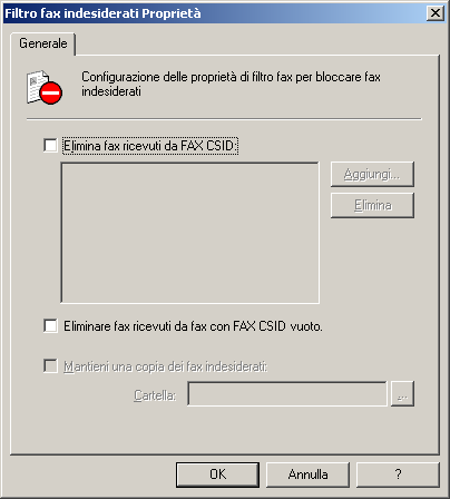 1. Dalla configurazione di GFI FaxMaker fare clic con il pulsante destro del mouse su Avanzate > Varie, quindi selezionare Proprietà. 2. Dalla scheda Generale, selezionare Forza stampa 1:1. 3.