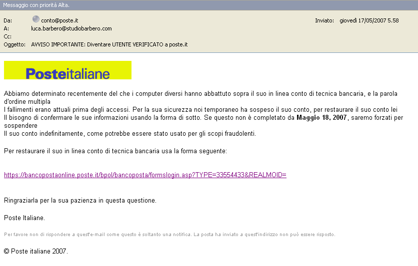 EMAIL Phishing