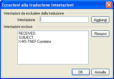 Menu Impostazioni 63 Nuovo testo intestazione Questo testo sostituisce quello specificato nel campo Testo corrente intestazione.