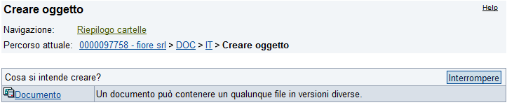 5. Il Questionario di Qualifica: la scheda Documenti L upload di un nuovo documento (1/6) Per sottomettere un