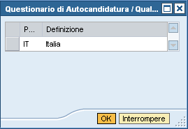 3. Home Page e Pannello di Navigazione (2/2) Per richiamare la lista degli Albi ai quali è stato abilitato, il Fornitore deve indicare preliminarmente il Paese di riferimento.