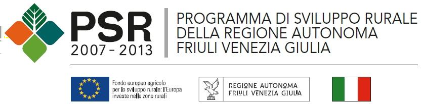 Rurale 2007-2013 della Regione Friuli Venezia Giulia, Misura 323, azione 2 "stesura dei Piani di Gestione dei