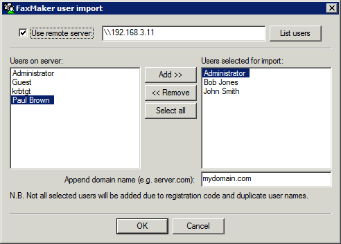 3. Avviare Monitor di GFI FaxMakere dal nodo Server fax fare clic su Riavvia server per riavviare il servizio Server fax di GFI FaxMaker. 6.2.