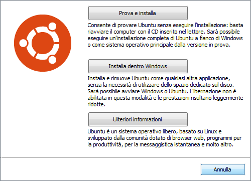 torneremo nella finestra precedente che conterrà il percorso del file ISO, clicchiamo su Avanti il programma inizia la scrittura sul disco e al termine espelle il CD Il CD LIVE a questo punto è