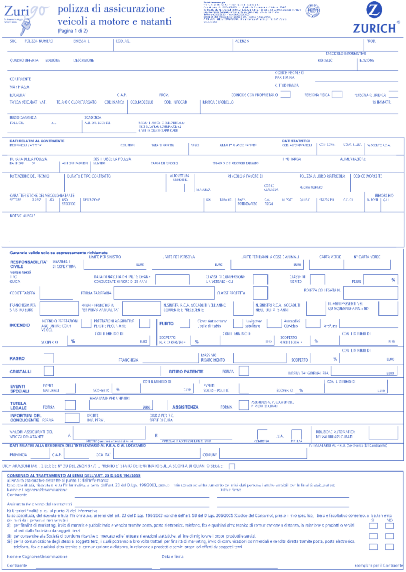 Come leggere il suo documento di Polizza e le condizioni contrattuali Gentile cliente, questo libretto, che Le è stato consegnato contestualmente al documento di Polizza, alla Nota Informativa ed al