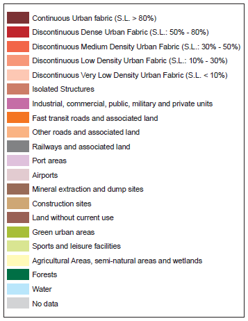 effetto dell urban sprawl.