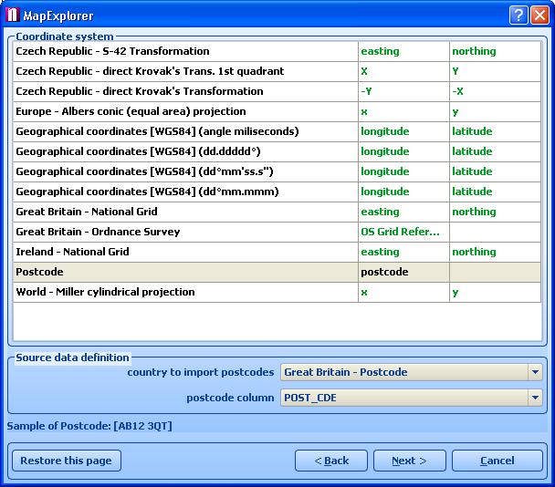 91 Navigator 12 Fate clic sul pulsante di comando Proprietà per selezionare un database diverso o modificare la connessione ODBC. Cliccate su Avanti> per continuare.