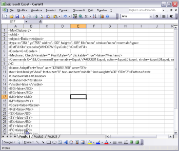 La Struttura XML dei progetti I progetti di Movicon sono dei semplici e standard file XML.