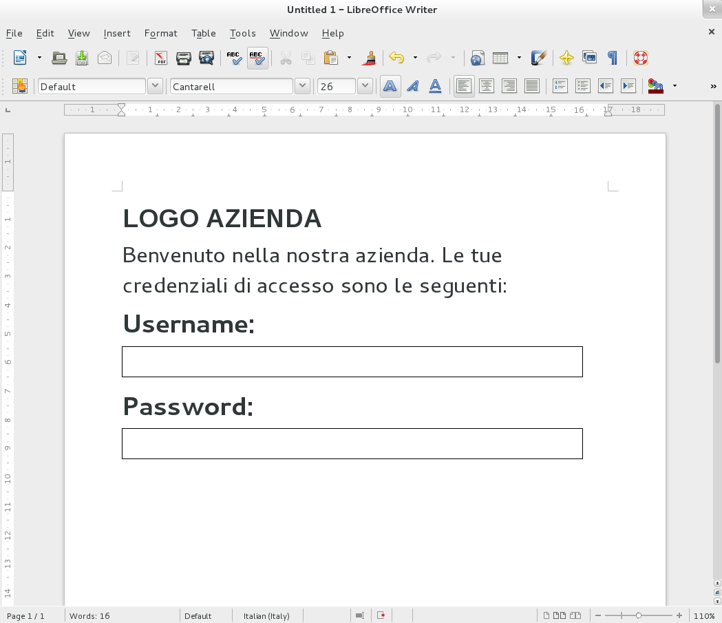 A PERSONALIZZAZIONE PDF A.2 Realizzazione del modello Figura A.