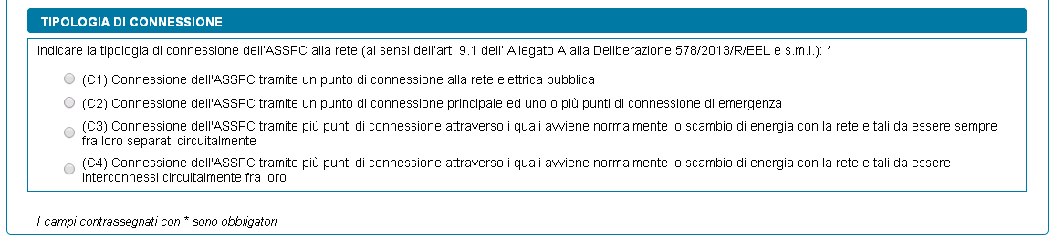 o successiva ma, in fase di controllo finale dei dati verrà segnalata un incongruenza e non sarà possibile procedere con l invio; per le richieste con tipologia SEESEU-A, SEESEU-B, SEESEU-C, una