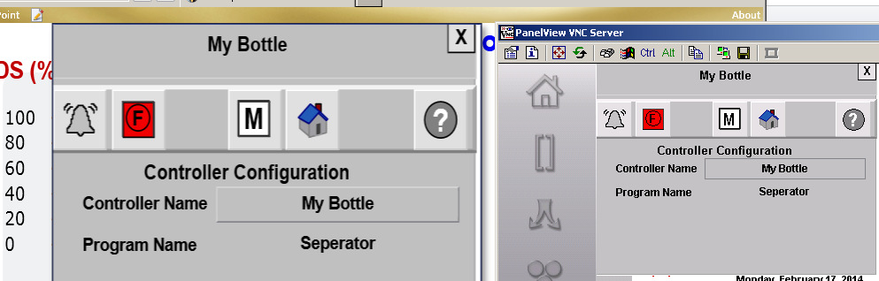 Collegamento remoto con la tecnologia ViewPoint In questa sezione, ci si collegherà al terminale PanelView Plus 7 e si scopriranno le differenze rispetto alla connessione con VNC.