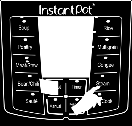 Prova iniziale Per impratichirsi con Instant Pot, è una buona idea fare una prova prima di lanciarsi con la propria ricetta preferita.
