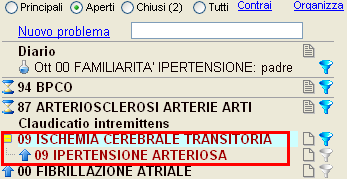 Nella lista problemi, il problema secondario, verrà visualizzato come mostrato nell immagine seguente: Gli esercizi di seguito riportati sono a titolo esemplificativo di una specifica modalità di