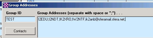 5) Utilizzo della rubrica ed Invio e Ricezione di Messaggi, uso dei File Template Per inviare i messaggi, il programma si comporta più o meno come Outlook o Thunderbird, però non è proprio uguale, e