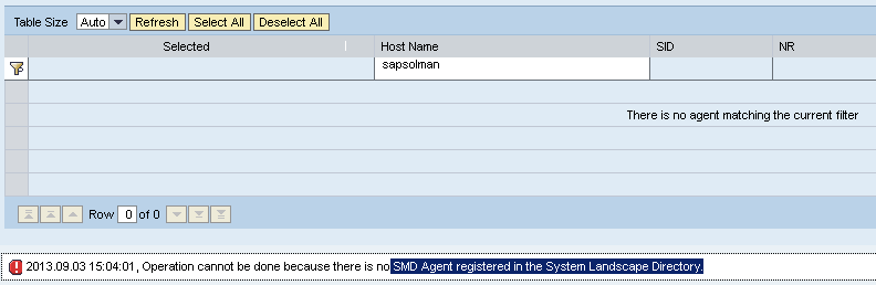 Connect Diagnostic Agent Verificare se il Diagnostic Agent è registrato nella SLD: seguire i link riportati in http://wiki.sdn.sap.