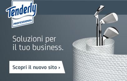 Linea Sistemi Tenderly Professional è una la linea di prodotti per il settore HO.RE.CA. che garantisce: Alta qualità del servizio offerto.