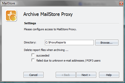 Proxy. Per ulteriori informazioni su come modificare le impostazioni si rimanda al manuale del vostro mail server.