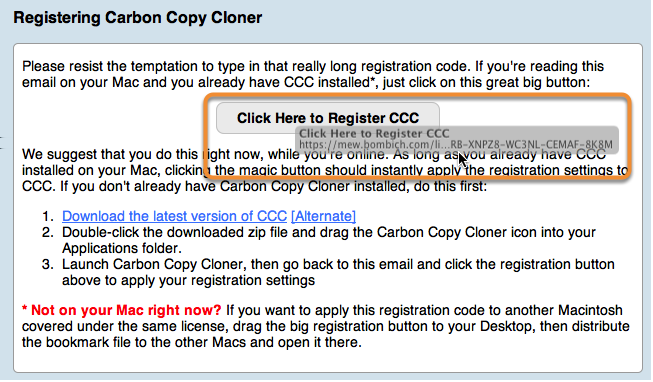 Coma posso usare una licenza di CCC su più Mac in casa mia? Scaricare, installare e registrare CCC Coma posso usare una licenza di CCC su più Mac in casa mia?