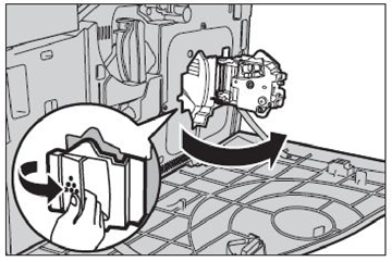 Sostituzione della cartuccia del toner 5.