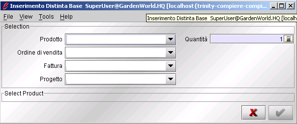 Viene indicato il numero dell'ordine/fattura e il valore aggiornato del totale (in questo caso non vi è stata modifica del listino e i due valori sono uguali). 4.