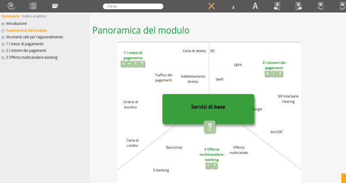 6.5 Esercizi dell ebook L ebook vi consente di inserire le risposte nei campi di testo appositamente previsti. Toccare [+/-] per fare apparire/sparire la soluzione tipo. 6.