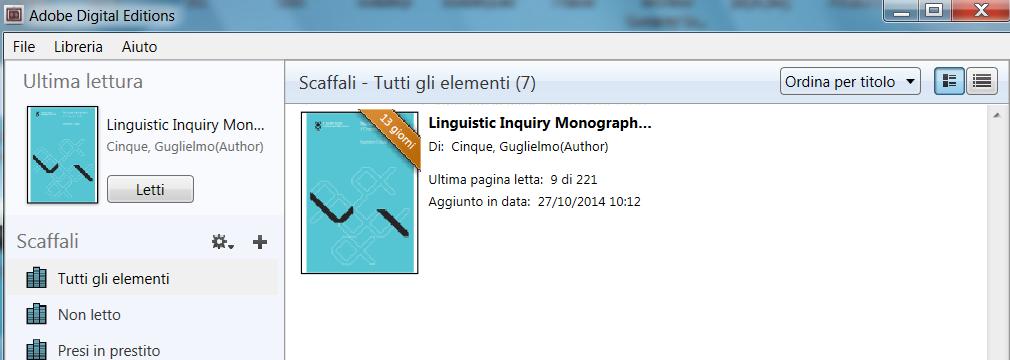 Istruzioni: http://support.ebrary.com/kb/category/en/download-as-temp-ebook/ Ci sono due modalità per effettuare il download: 1.