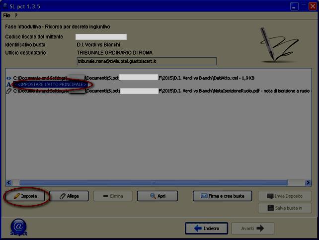 Evoluzioni Software s.n.c. Slpct Guida all'uso Pag.20 di 40 Si aprirà una finestra che permetterà di scegliere l'atto che abbiamo predisposto.