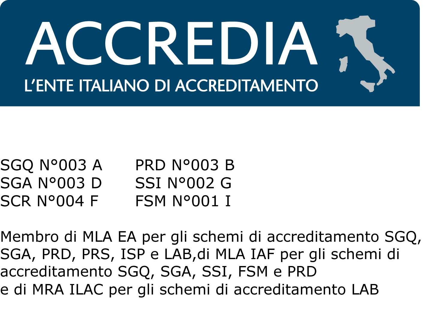 Certificato No. / Certificate No. 173042-2015-AH