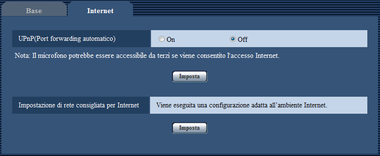 4 Visualizzazione del menu di configurazione da un PC 4.2 Come utilizzare il menu di configurazione A B Pulsanti del menu Pagina di configurazione 1.