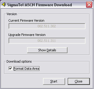 Capítulo 8 Aggiornare il firmware E' necessario l utilizzo dell adattatore CA con il lettore durante l'aggiornamento del firmware Altrimenti, il lettore potrebbe spegnersi automaticamente non appena