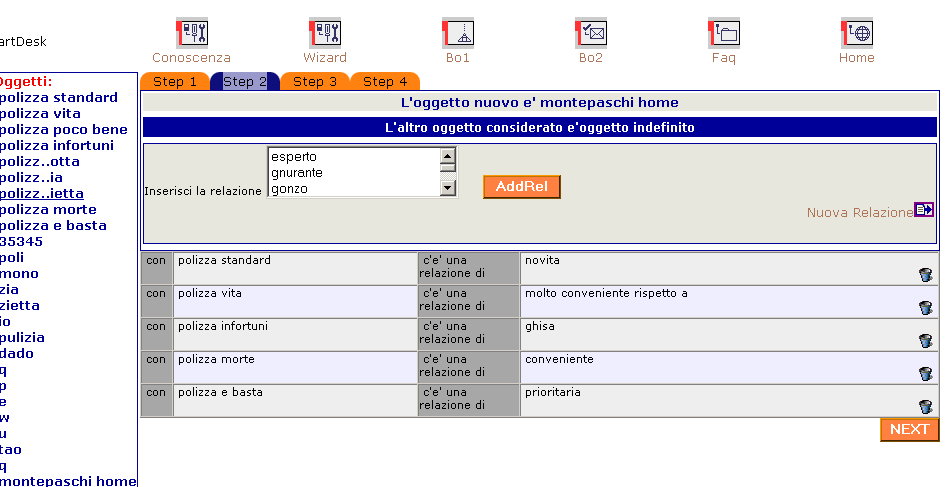 Mailans - MetaSMS & SMARTDESK Sistema CRM di risposta automatica e semiautomatica alle mail/sms di clienti Il prodotto classifica la mail/sms grazie a un sistema di Natural