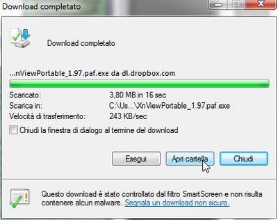 52 PC da Zero Terza Edizione Durante la procedura, però, Il sistema riconosce che è un file potenzialmente pericoloso, perché è un programma.