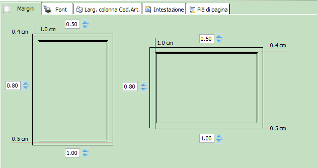 I campi relativi alle firme possono essere completamente editati: potrete infatti modificare le descrizioni trascinate con il Drag & Drop o digitare direttamente quello che volete riportare.