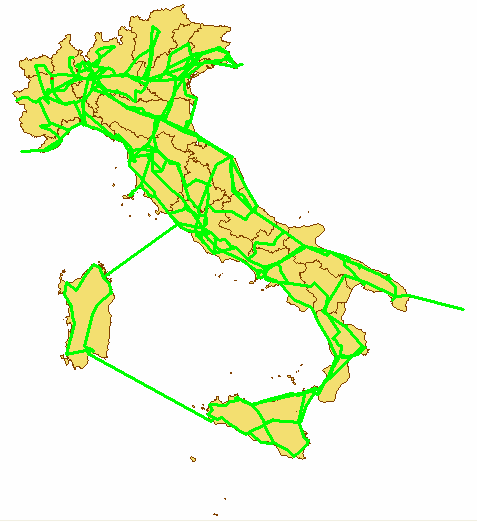 LA RETE WIND ha sviluppato un'infrastruttura integrata di rete trasmissiva ad alta capacità su tutto il territorio nazionale.