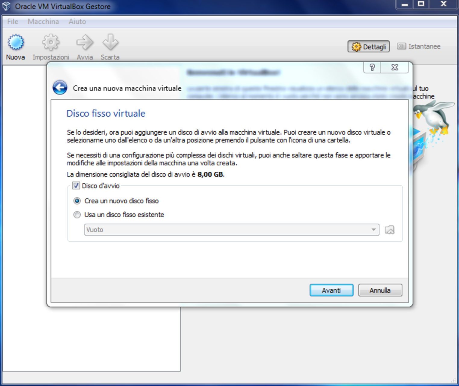 Uso di VirtualBox in MS-Windows per installare Ubuntu su macchina virtuale 25 Figura 3.3. Figura 3.4.