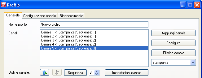 Sequenza e trigger * Introduzione In questo capitolo viene descritto quanto i vari canali influiscano l uno sull altro.